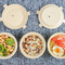 Disposable Take Out Soup Ramen Salad Mangkuk Makanan Cepat Saji Dengan Tutup 520ml 720ml