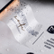 Label Stiker Botol PVC Transparan OEM Dapat Digunakan Kembali Untuk Air Mineral