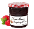 Stiker Kemasan Makanan Emboss Kustom Strawberry Jam Jar Label Dengan Logo