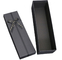 Gelebor Pearlescent Black Cardboard Gift Packing Box Untuk Garment