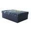 Desain Mewah Blue Carton Corrugated Gift Box Garment Clothing Packaging Box