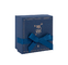 Desain Mewah Blue Carton Corrugated Gift Box Garment Clothing Packaging Box