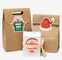 Label Stiker Label PVC Merry Christmas Bulat yang Dipersonalisasi Untuk Kotak Amplop Hadiah Kartu