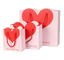 Gelebor Pantone Cardboard Shopping Bag Love Wedding Gift Bag untuk Permen