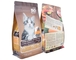 Kemasan Kantong Kertas Aluminium Foil Resealable Untuk Makanan Anjing Kucing