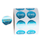 ODM Best Wishes Terima Kasih Washi Tape Food Pack Sticker Untuk Kemasan Bisnis